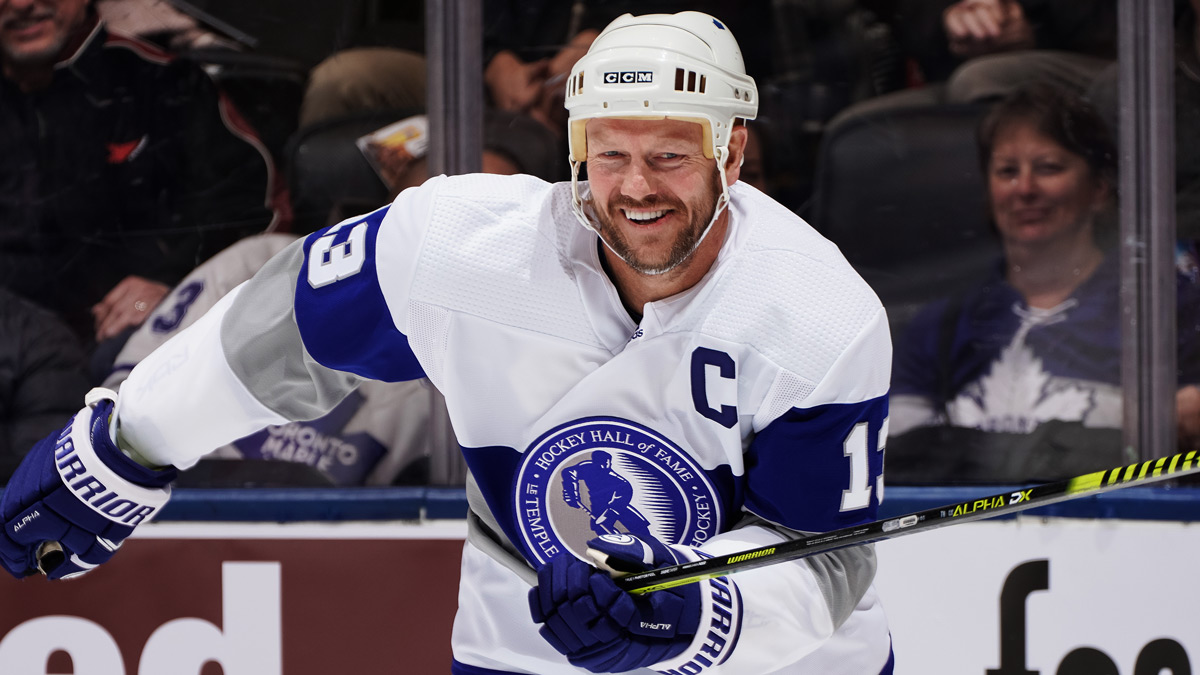 Mats Sundin captained a star-studded team at the 2019 Legends Classic.