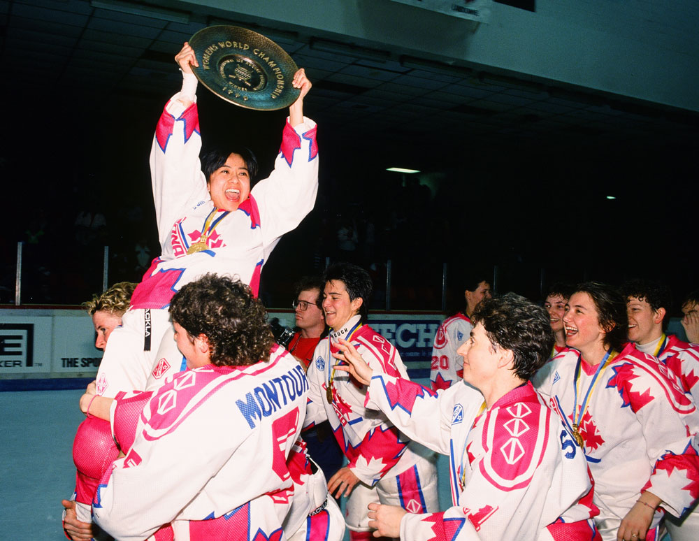 1990 Women's World Hockey Championships - Ottawa, Canada.